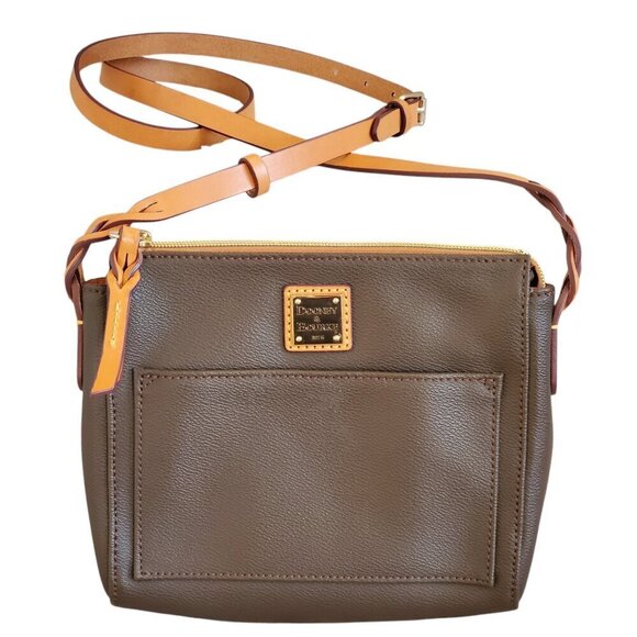 DOONEY & BOURKE PEBBLE GRAIN CROSSOVER BAG - Picture 1 of 12